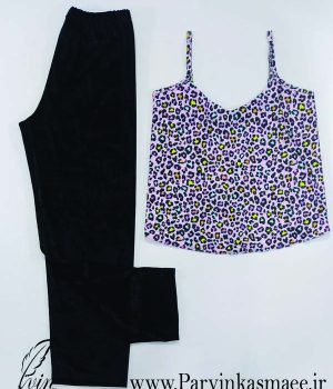 تاپ و شلوار پلنگی ۱