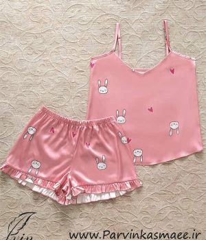 تاپ و شلوارک طرح خرگوش ۱